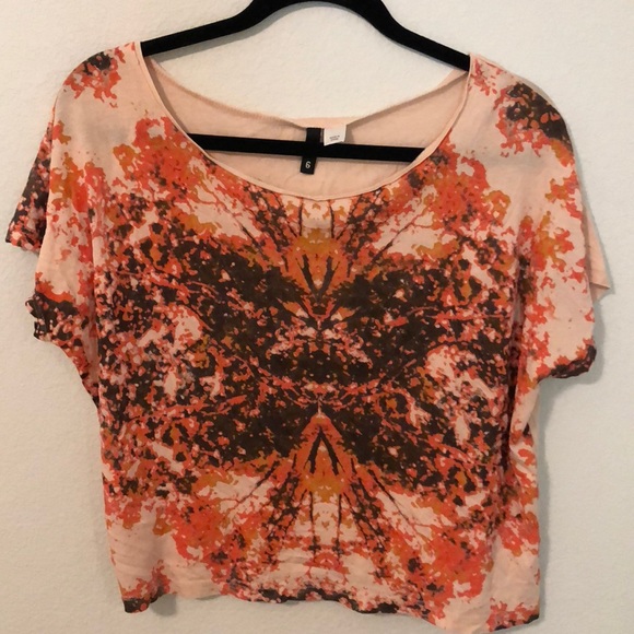 Abstract crop top - Picture 1 of 4